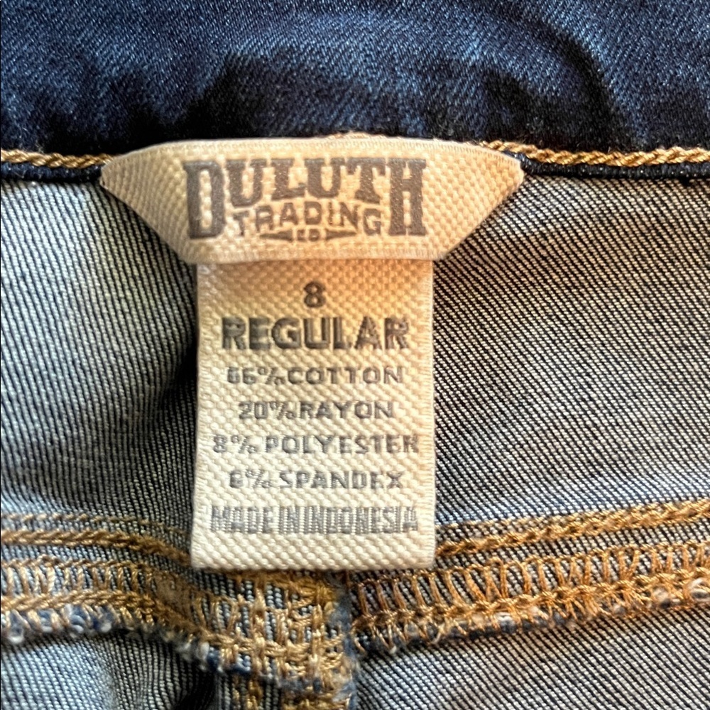Duluth Trading Co. Pull On Skinny High Rise Size 8 - Picture 10 of 16